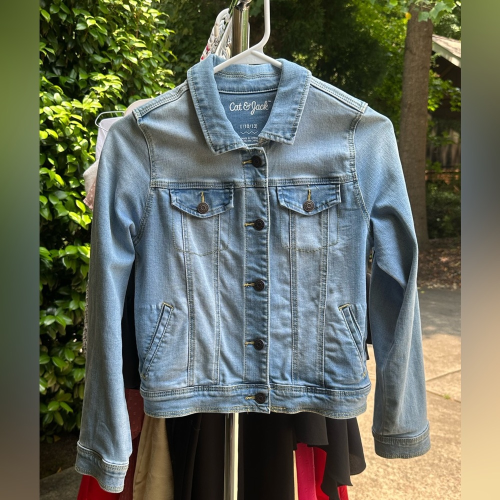 Cat & Jack Light Blue Denim Jacket